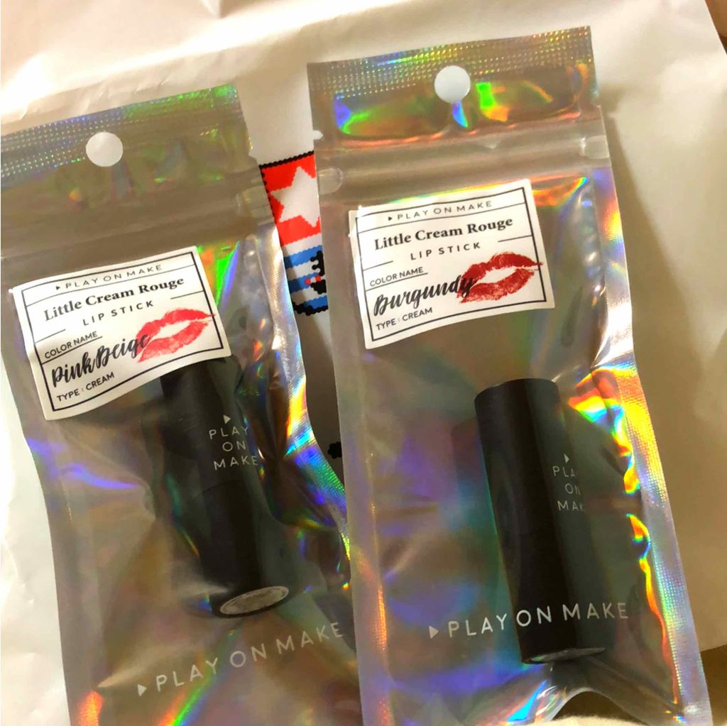 リトルクリームルージュ/play on make/口紅を使ったクチコミ(1枚目)