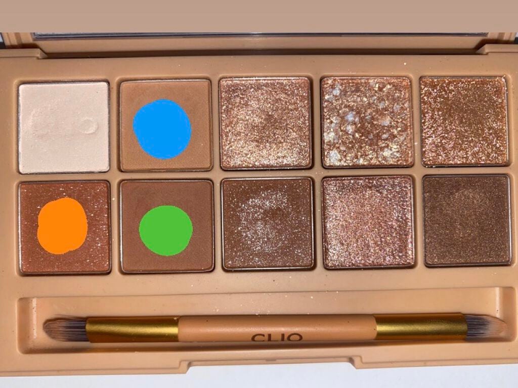 スキニーリッチシャドウ/excel/アイシャドウパレットを使ったクチコミ(3枚目)