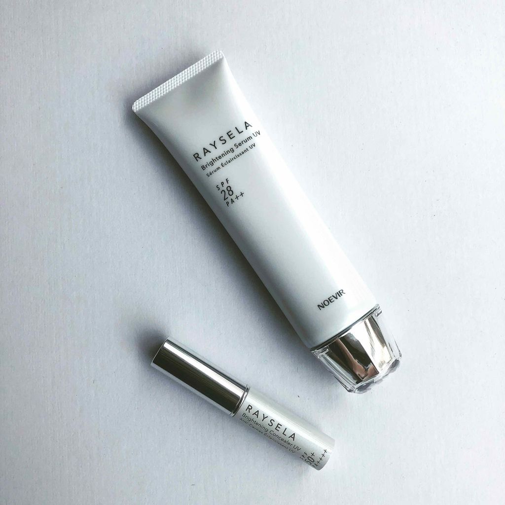 レイセラ 薬用ブライトニングセラムUV/ノエビア/日焼け止めローションを使ったクチコミ（1枚目）