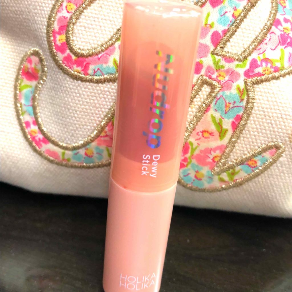 ヌードロップデュイスティック/HOLIKA HOLIKA/口紅を使ったクチコミ（1枚目）