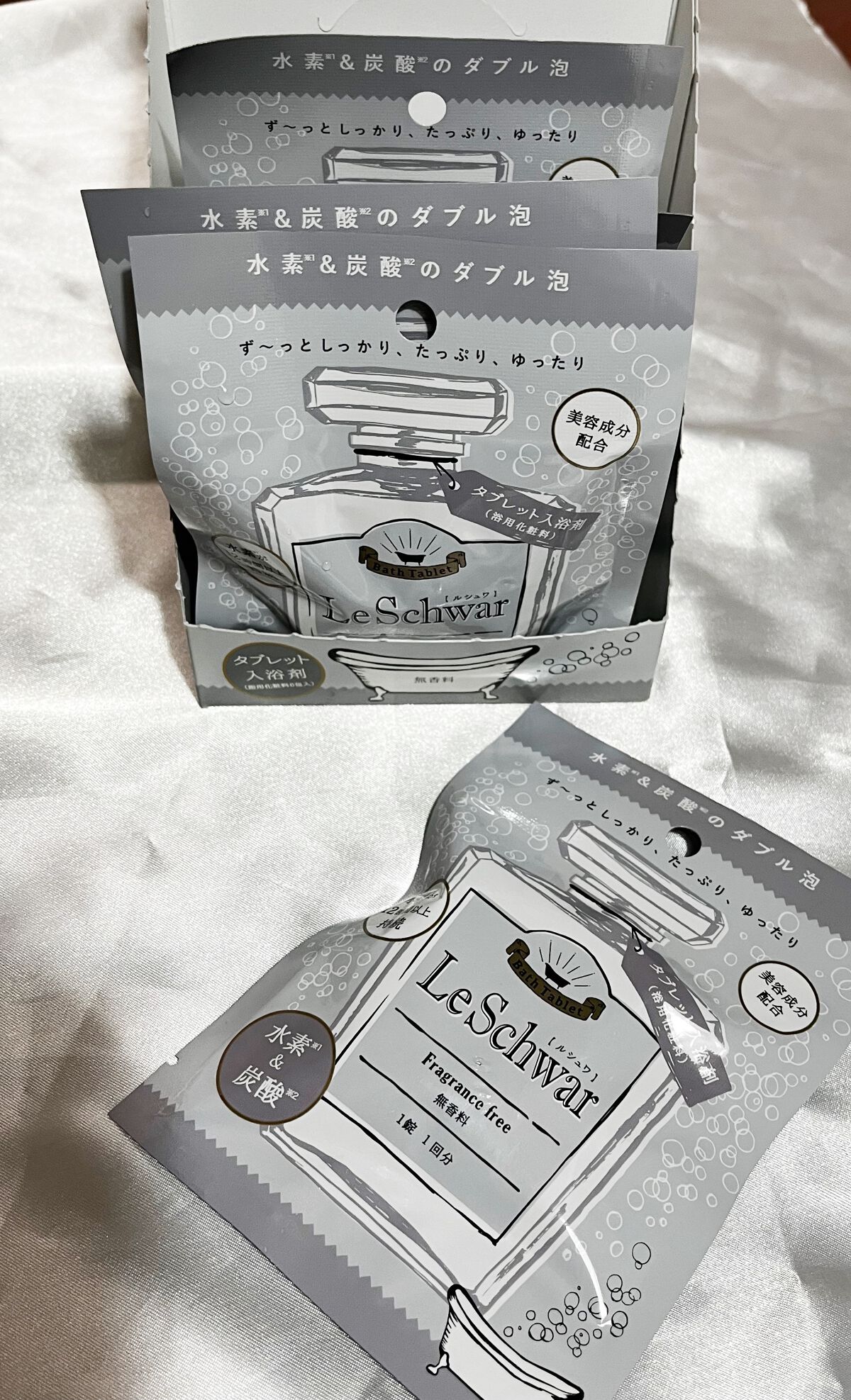 ルシュワ/LeSchwar/Dr. Choi's Solution/炭酸系入浴剤を使ったクチコミ(3枚目)