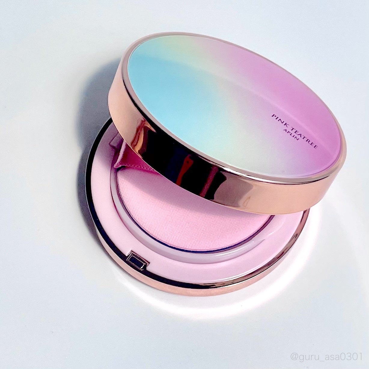 ピンクティーツリーカバークッション/APLIN/クッションファンデーションを使ったクチコミ(2枚目)