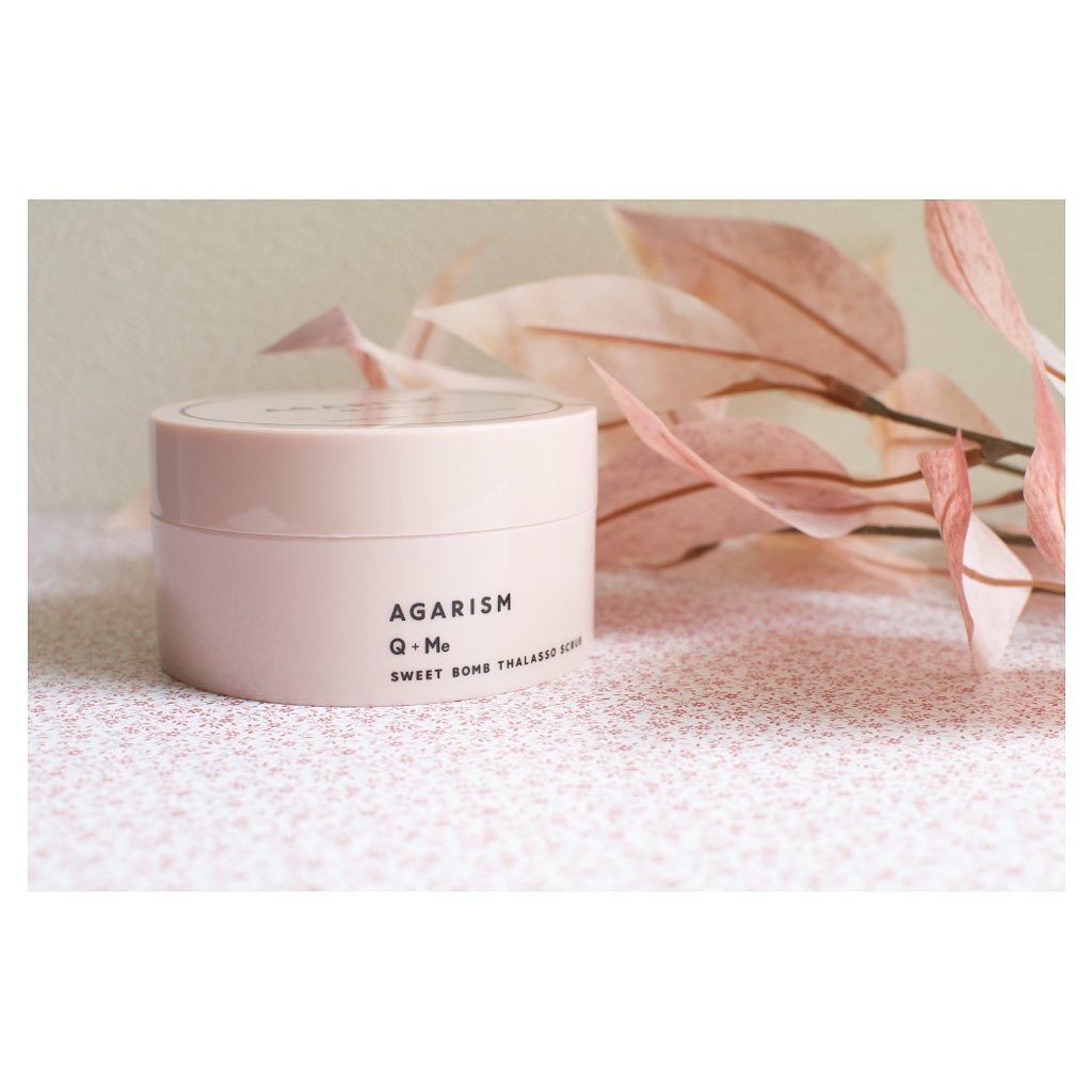 Q+Me スウィート ボム タラソ スクラブ/AGARISM/バストケア・ヒップケアを使ったクチコミ（3枚目）