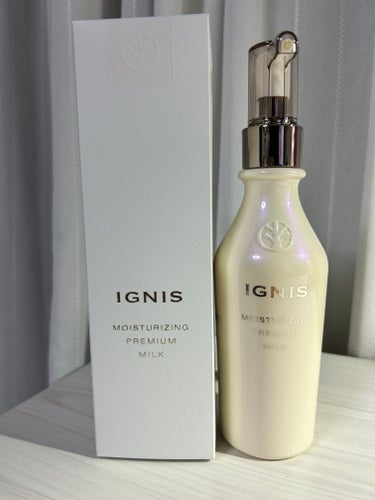 IGNIS モイスチュアライジング プレミアム ミルクのクチコミ「IGNIS
モイスチュアライジング プレミアム ミルク
200m l  7,700円

イグニ.....」（1枚目）