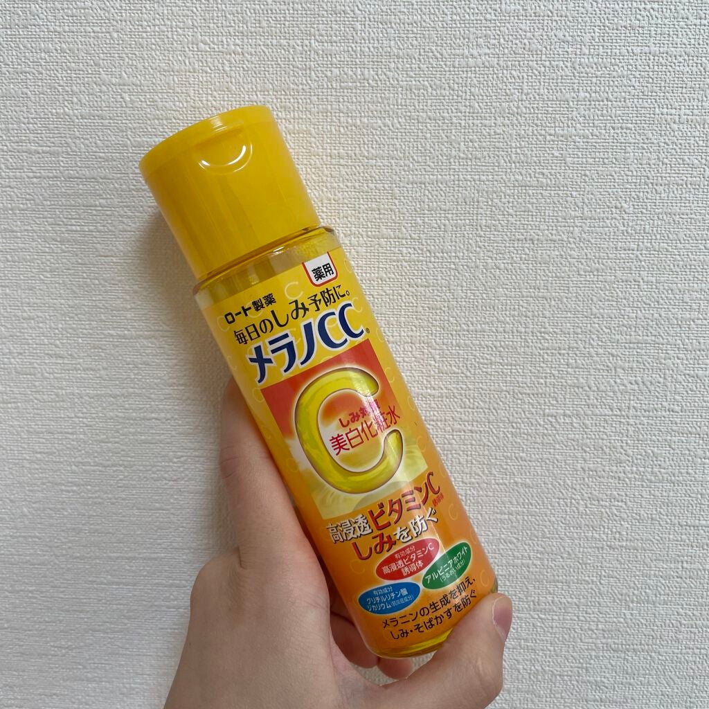 薬用しみ対策 美白化粧水/メラノCC/化粧水を使ったクチコミ(1枚目)