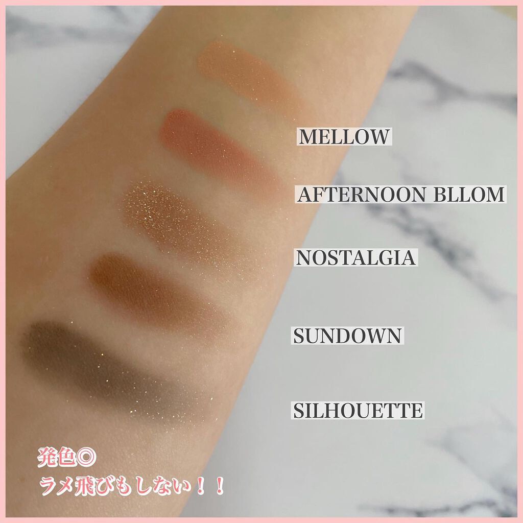 ブルーミング エディション ガーデン オブ ライト パレット/DEAR DAHLIA/アイシャドウパレットを使ったクチコミ(5枚目)