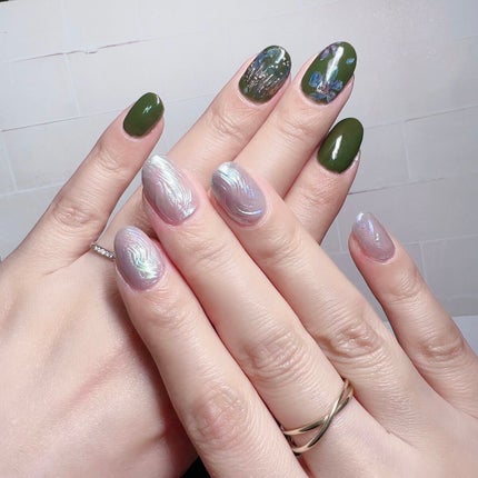 グロッシーノンワイプトップジェル/NAILTOWN/ジェルネイルを使ったクチコミ(1枚目)