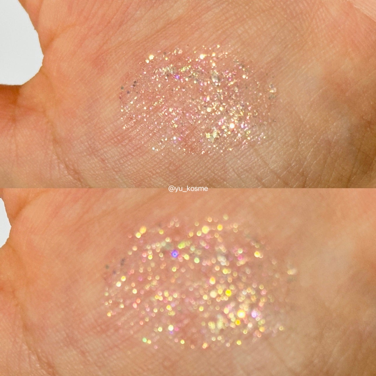 グラスグリッター/glow/グリッターを使ったクチコミ(6枚目)