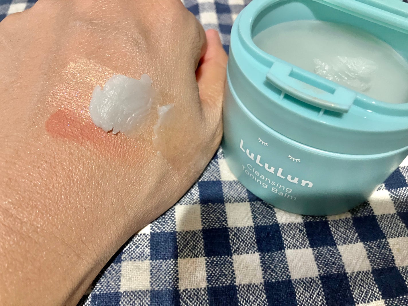 ルルルンクレンジング トーニングバーム MILD BLUE/ルルルン/クレンジングバームを使ったクチコミ(5枚目)