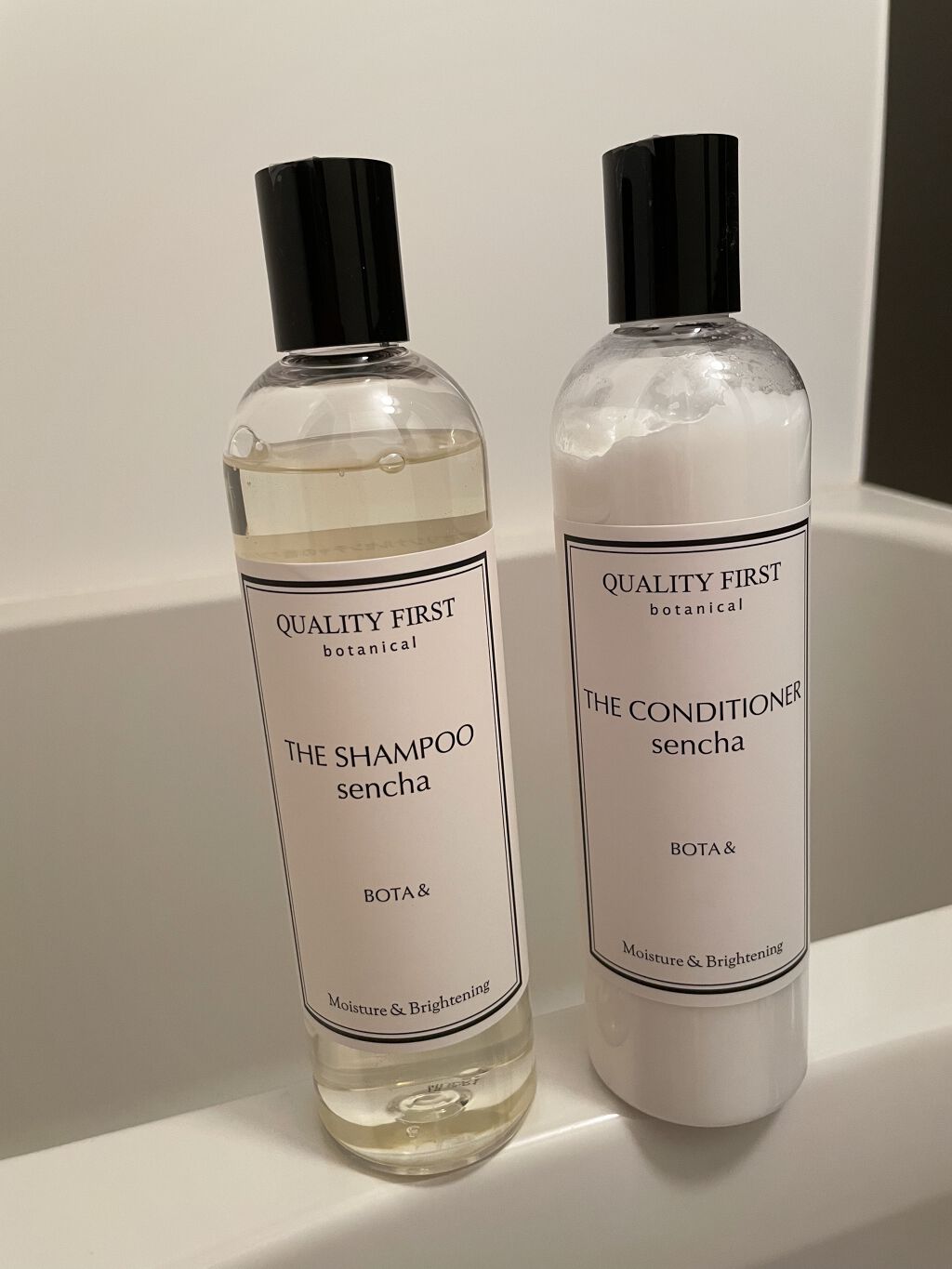 ボタアンド ザ シャンプー <sencha>/クオリティファースト/市販シャンプーを使ったクチコミ（1枚目）