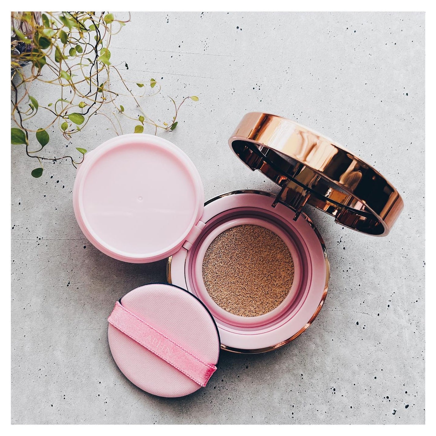 ピンクティーツリーカバーアップグロウクッション/APLIN/クッションファンデーションを使ったクチコミ(4枚目)