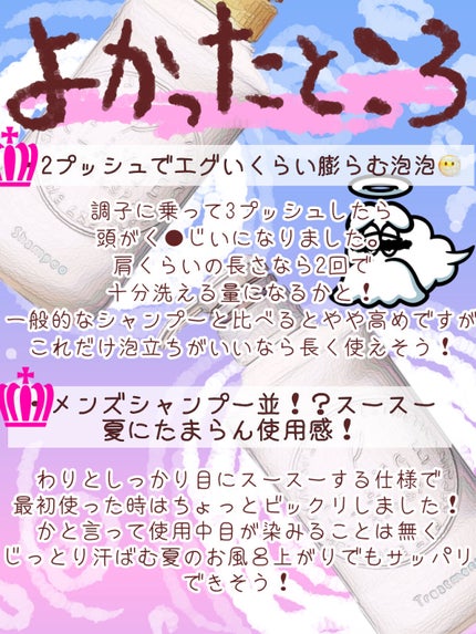 シャンプー/トリートメント SN さらさら/CLAYGE/シャンプー・コンディショナーを使ったクチコミ(3枚目)