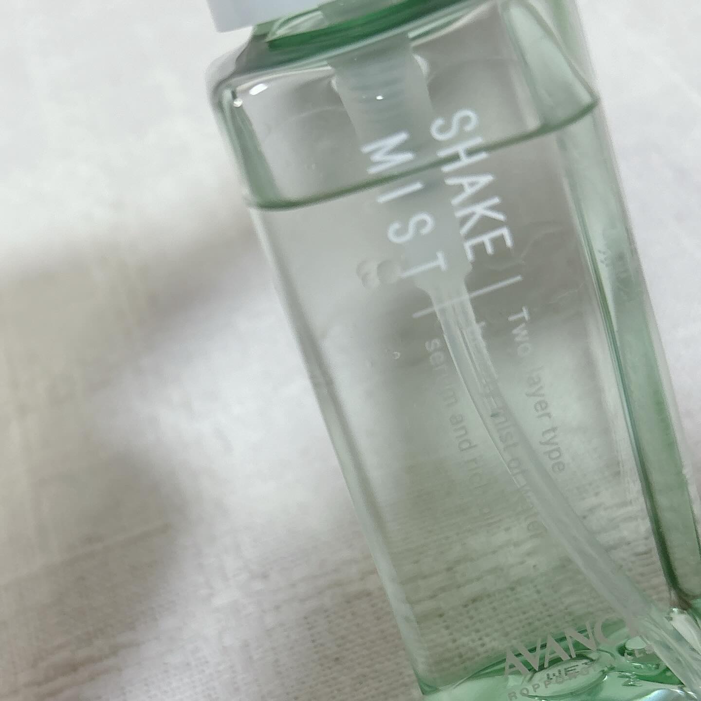 アヴァンセ シェイクミスト さっぱり ミニ 50ml/アヴァンセ/ミスト状化粧水を使ったクチコミ（2枚目）
