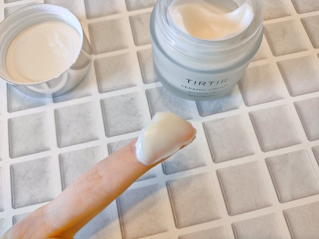 セラミッククリーム/TIRTIR(ティルティル)/フェイスクリームを使ったクチコミ(2枚目)