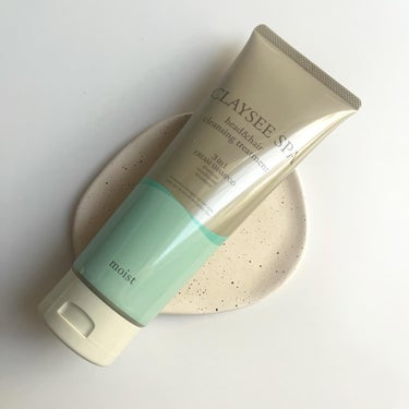 CLAYSEE SPA ヘッド＆ヘアクレンジングトリートメント モイストのクチコミ「クレイクリームシャンプー（CLAYSEESPA ークレイシースパー）

@clayseespa.....」（1枚目）