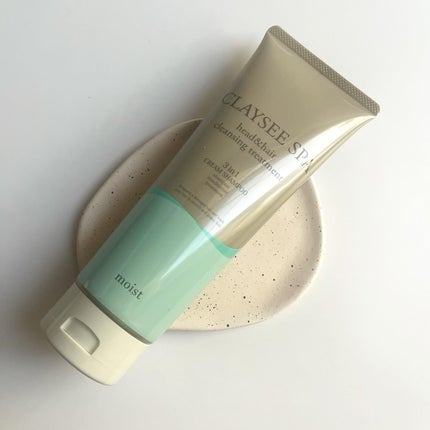 CLAYSEE SPA ヘッド&ヘアクレンジングトリートメント モイストのクチコミ「クレイクリームシャンプー(CLAYSEESPA ークレイシースパー)
@clayseespa.....」(1枚目)
