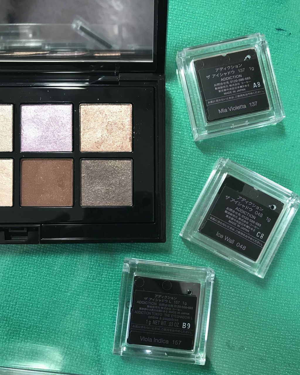 コンパクトアディクション “パーティタッチ”/ADDICTION/アイシャドウパレットを使ったクチコミ（2枚目）