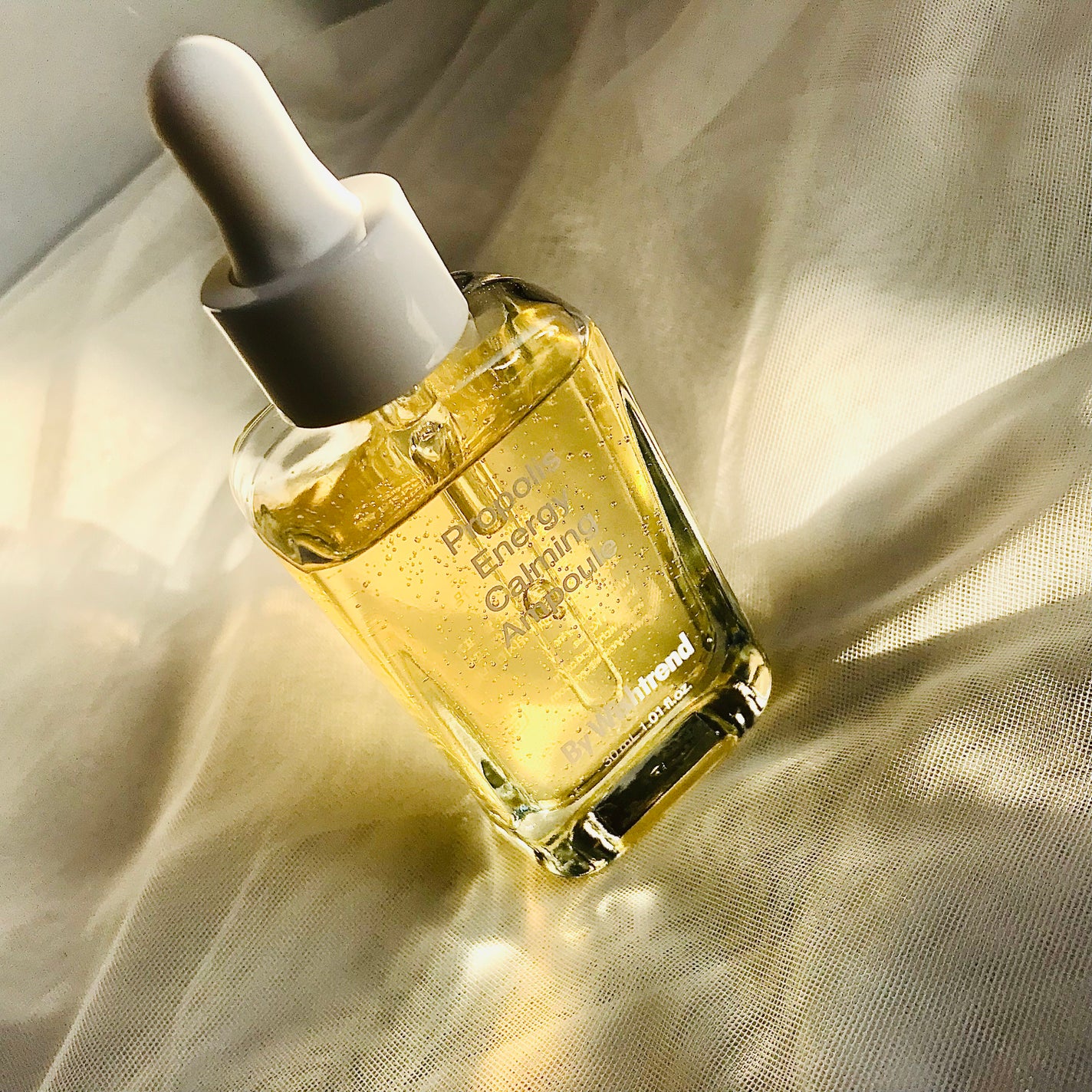 プロポリスエナジーカーミングアンプル/By Wishtrend/美容液を使ったクチコミ(3枚目)