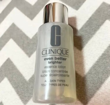 CLINIQUE イーブン ベター ブライター エッセンス ローションのクチコミ「CLINIQUE
イーブン ベター ブライター エッセンス ローション

メラニンの生成を抑え.....」（1枚目）