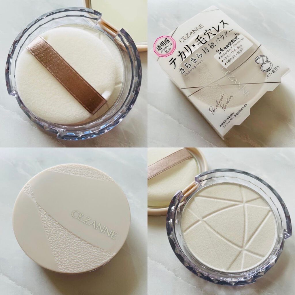 2022年春新作プレストパウダー】毛穴レスパウダー｜CEZANNEの口コミ