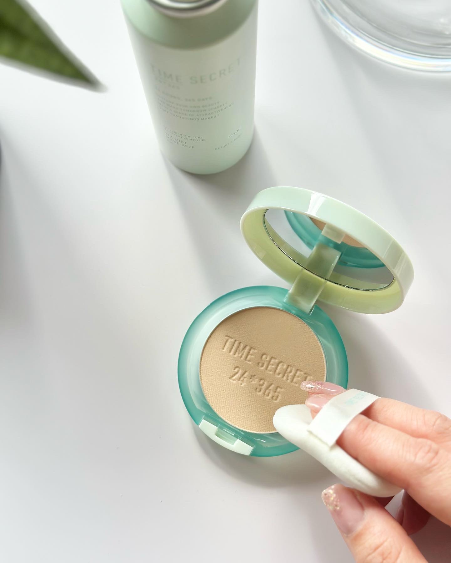 ミネラル プレストパウダー クールR/TIME SECRET/プレストパウダーを使ったクチコミ（2枚目）