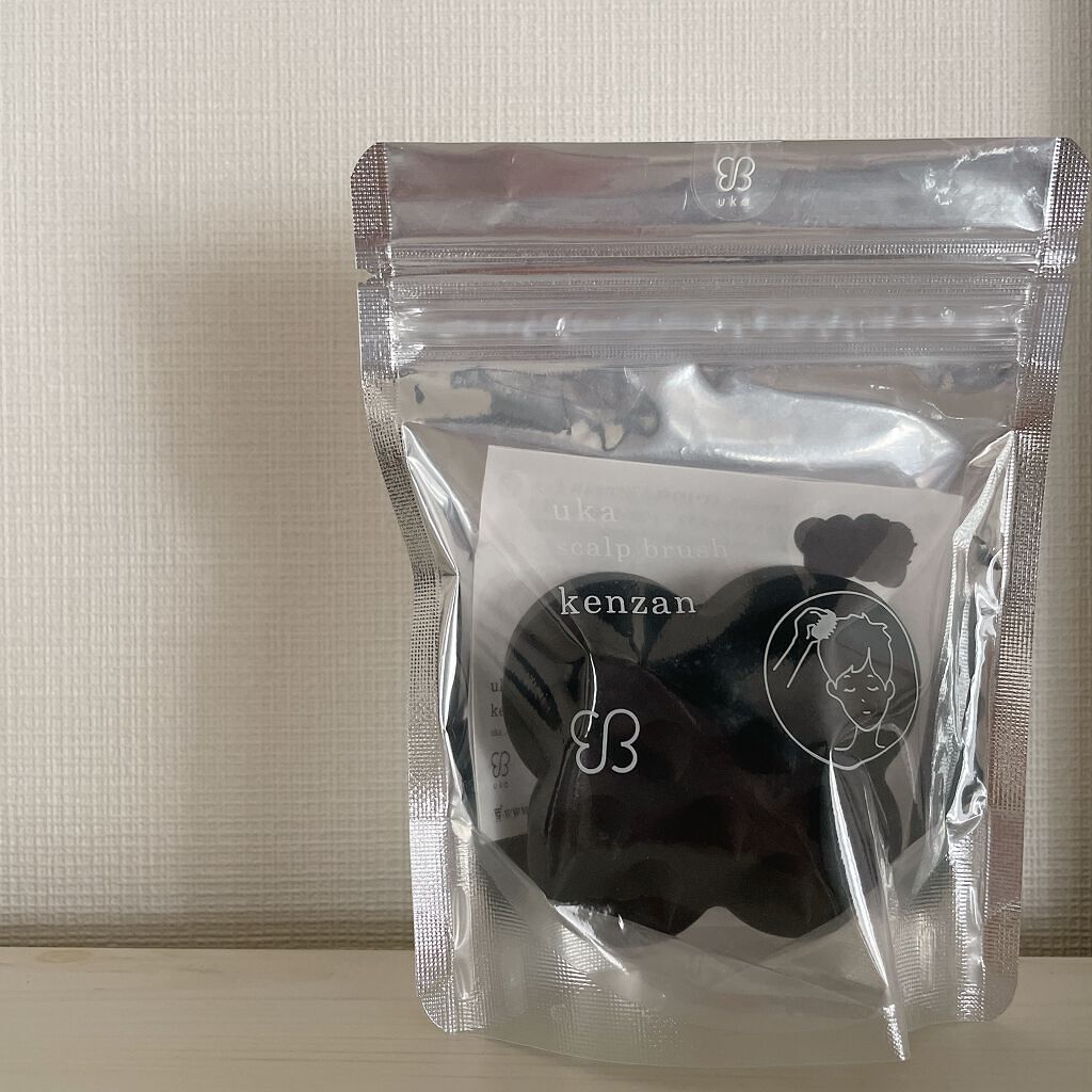 uka scalp brush kenzan/uka/スカルプブラシを使ったクチコミ(2枚目)