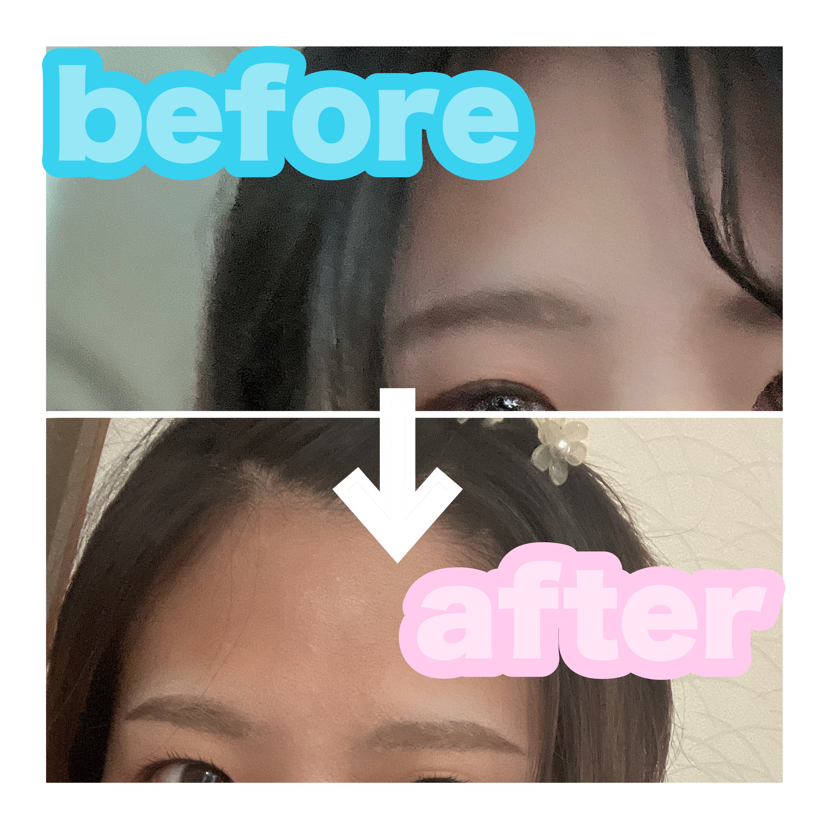 ハンオールブロウカラ/rom&amp;nd/眉マスカラを使ったクチコミ（2枚目）