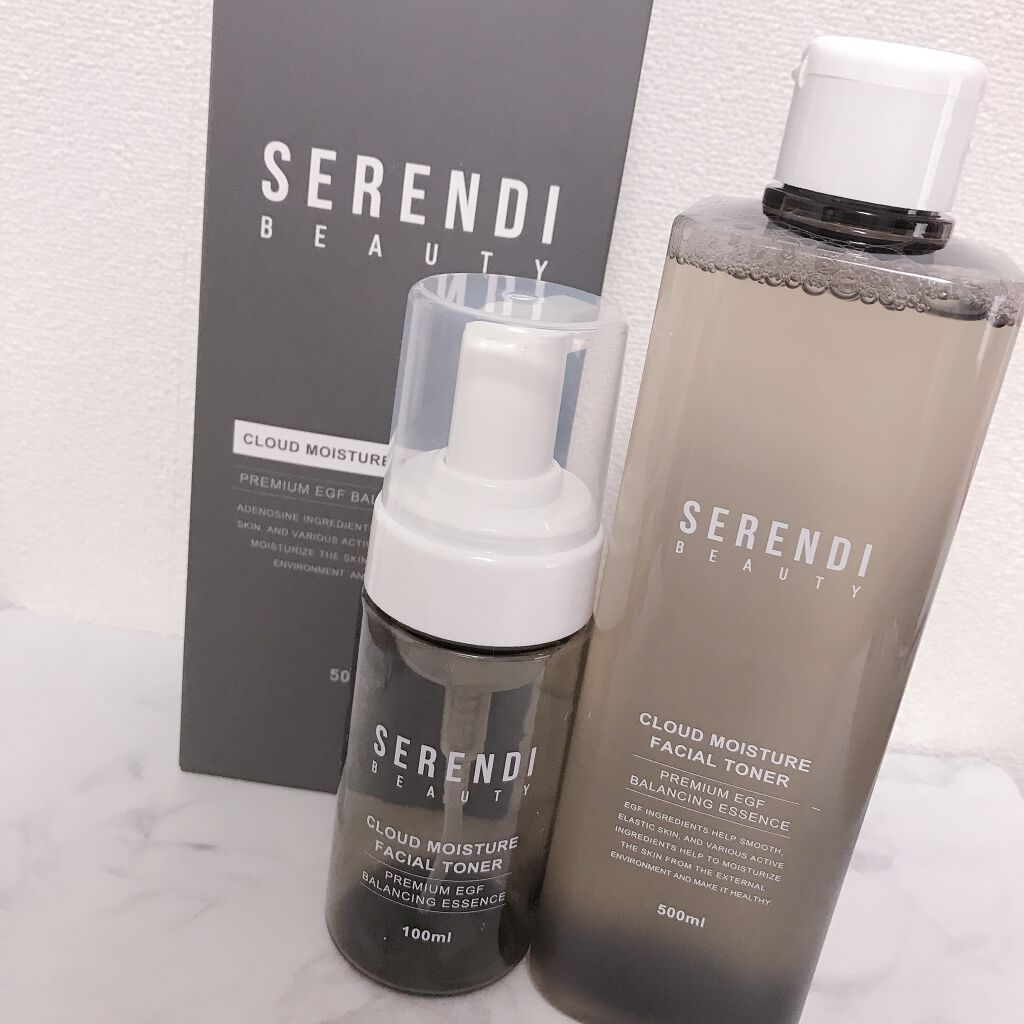 CLOUD MOISTURE FACIAL TONER/SERENDI BEAUTY/化粧水を使ったクチコミ(1枚目)