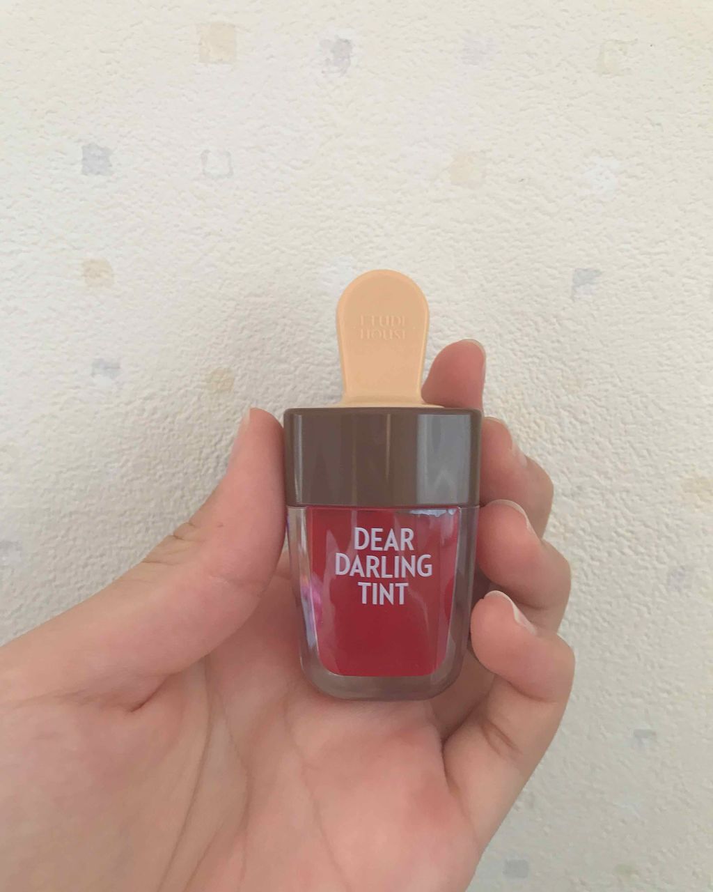 ディアダーリン ウォータージェルティント （アイスティント）/ETUDE/口紅を使ったクチコミ（1枚目）