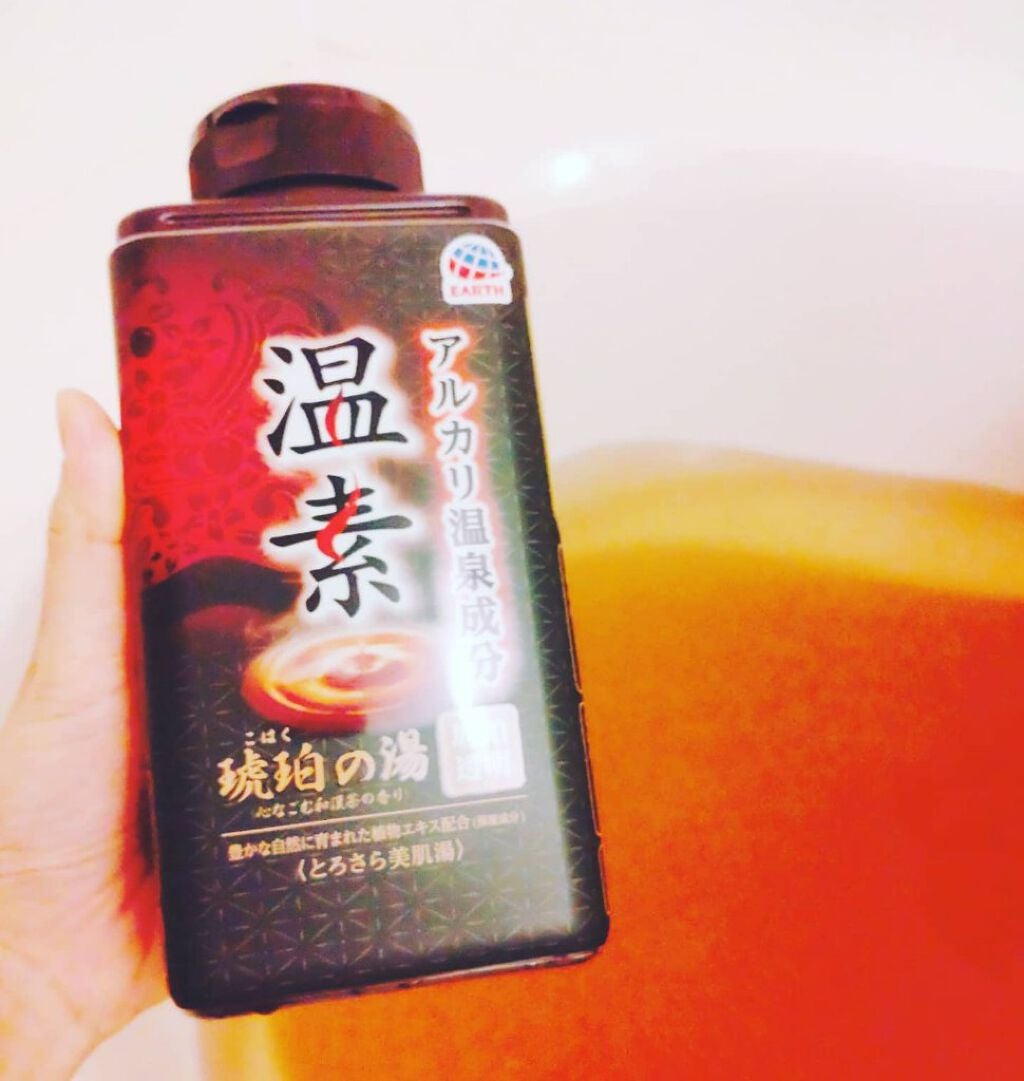 温素(ボトル入り) 琥珀の湯/温素/炭酸系入浴剤を使ったクチコミ(1枚目)