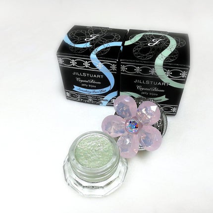 ジルスチュアート クリスタルブルーム ジェリービジュー 09 Something Pure Blue/JILL STUART/ジェル・クリームアイシャドウを使ったクチコミ(1枚目)