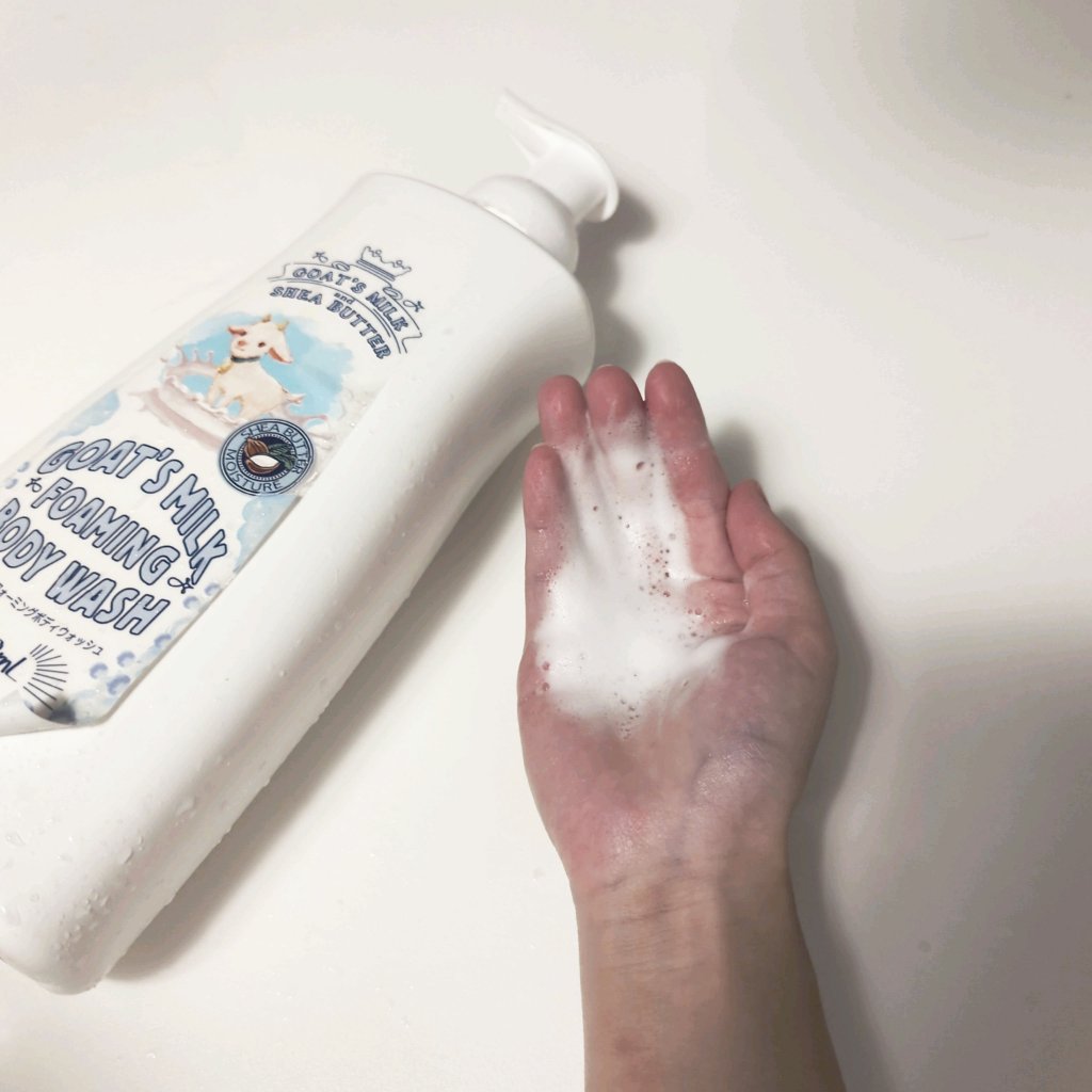 ボディシャンプー ゴートミルク 本体 1150ml/Leivy/ボディソープを使ったクチコミ（3枚目）