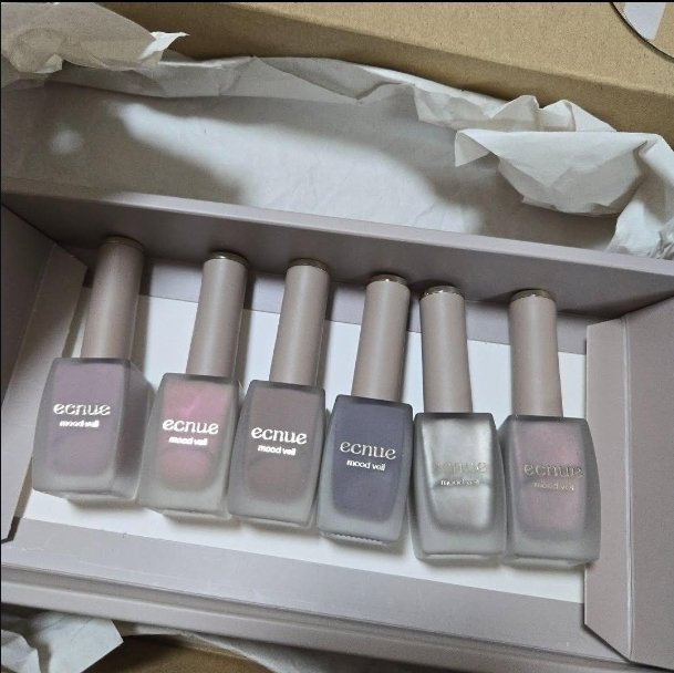 試してみた】ecnue essence set <6 color>の人気色