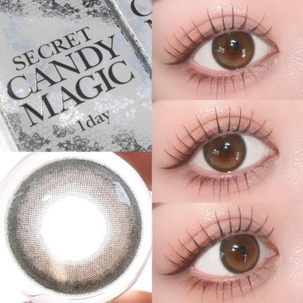 secretcandymagic 1day(シークレットキャンディーマジック) バターブラウン/secret candymagic/ワンデー(1DAY)カラコンを使ったクチコミ(3枚目)