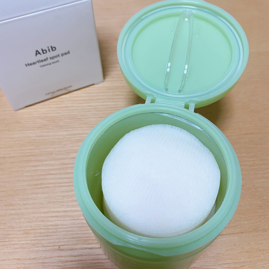 ドクダミカーミングタッチスポットパッド/Abib /トナーパッドを使ったクチコミ(2枚目)