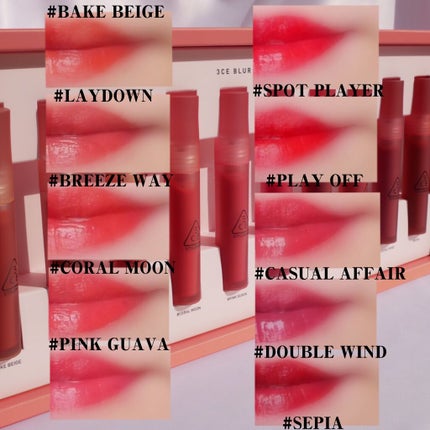 3CE ブラー ウォーターティント/3CE/リップティントを使ったクチコミ(2枚目)