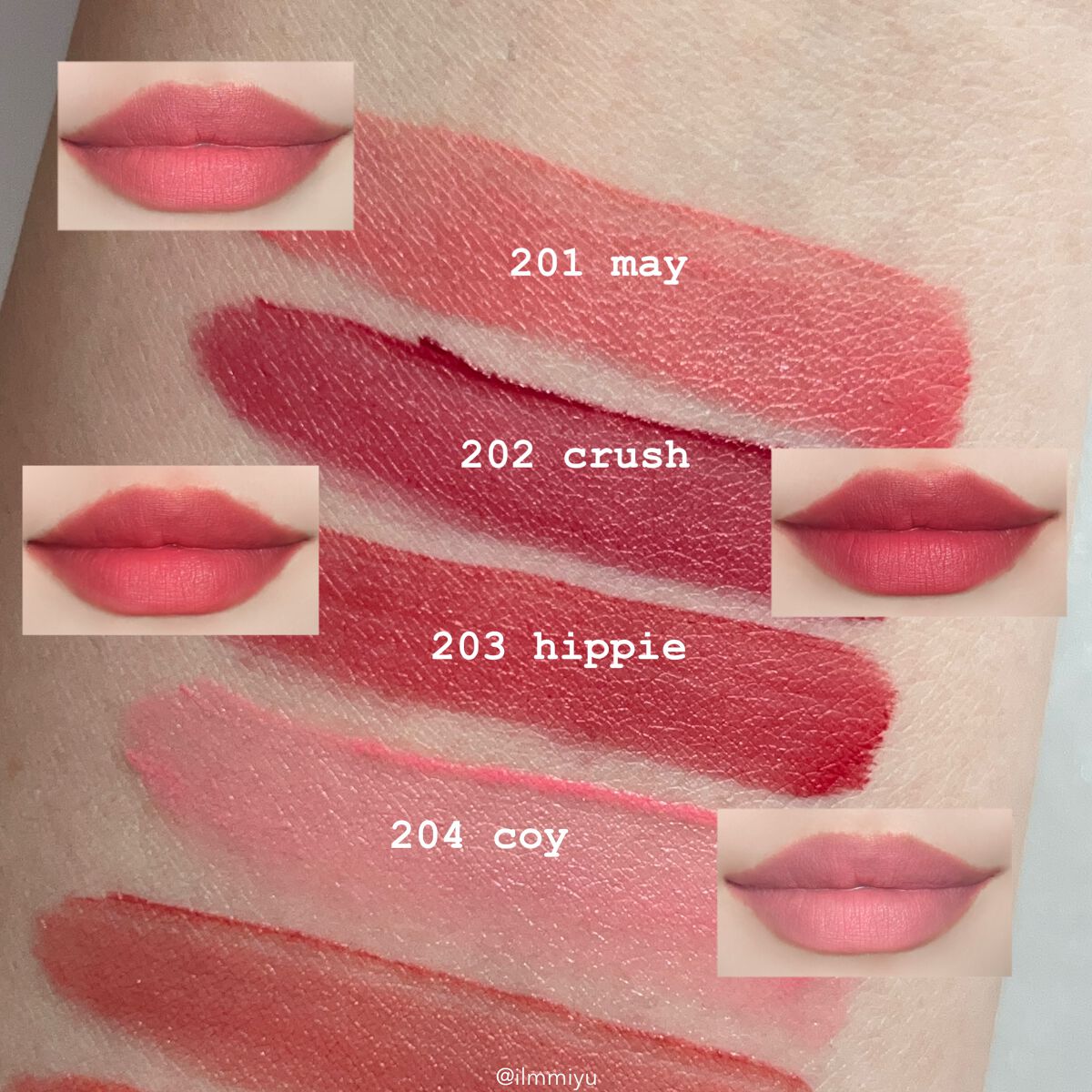 フラワーキャプチャーティント/Laka/口紅を使ったクチコミ(4枚目)