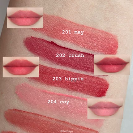 フラワーキャプチャーティント/Laka/口紅を使ったクチコミ(4枚目)