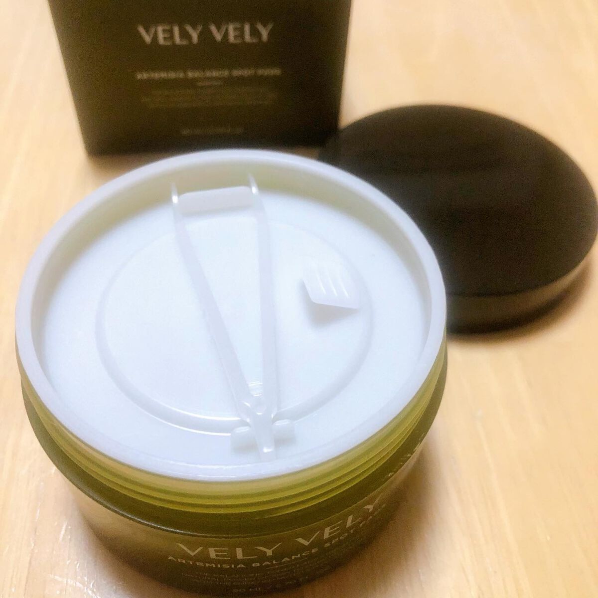 ヨモギバランススポットパック/VELY VELY/シートマスク・パックを使ったクチコミ(3枚目)