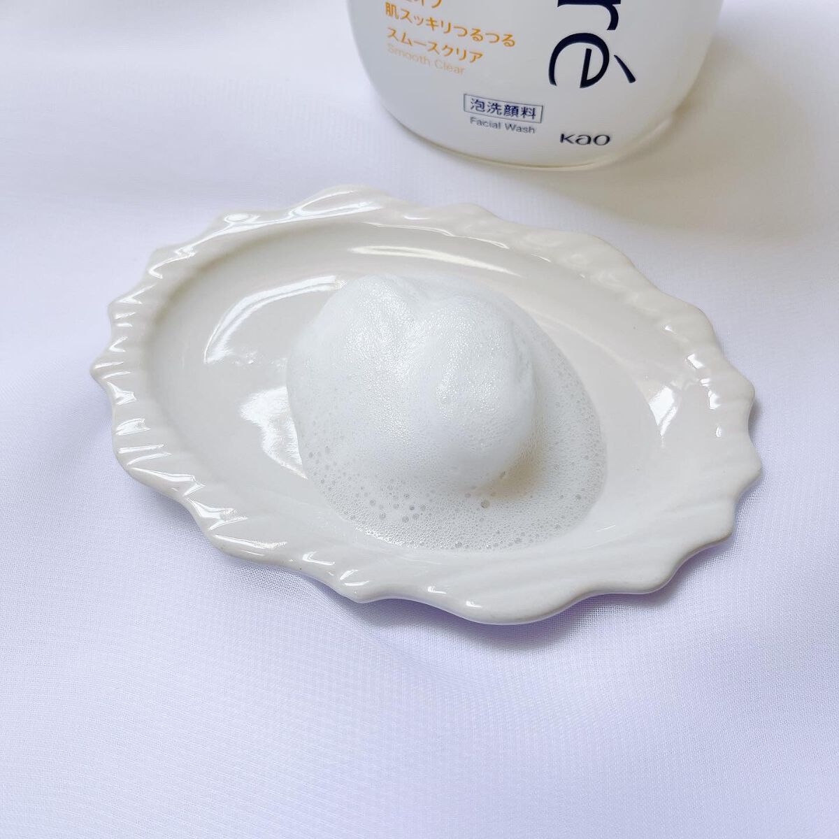 ビオレ ザフェイス 泡洗顔料 スムースクリア/ビオレ/泡洗顔を使ったクチコミ（3枚目）