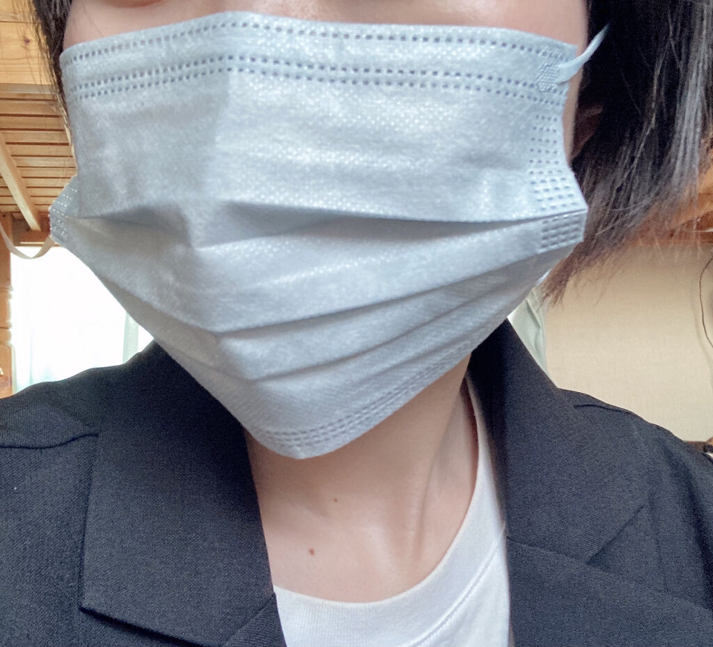 不織布 カラーマスク/Picool/マスクを使ったクチコミ（3枚目）