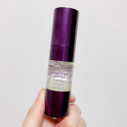 ミシャ タイムレボリューション レチ500ショット美容液/MISSHA/美容液を使ったクチコミ(2枚目)