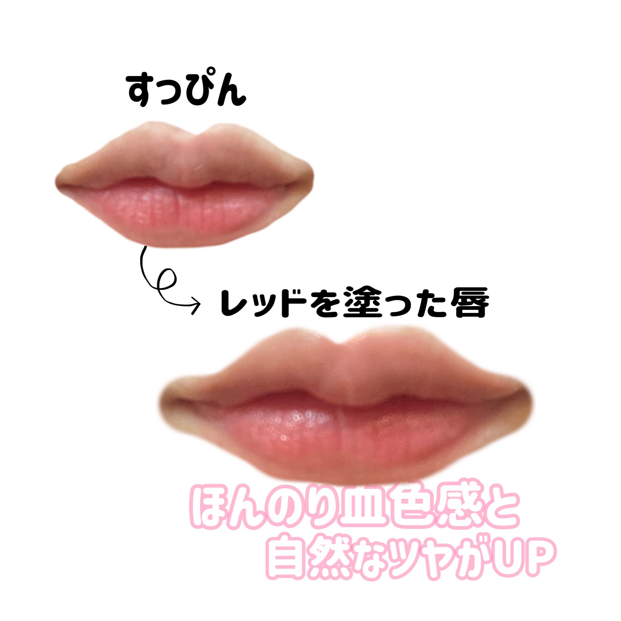 リップケア クリーム（美発色シリーズ）/キュレル/リップクリームを使ったクチコミ（3枚目）