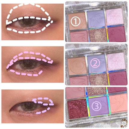 メタルグラマーアイズ/KATE/アイシャドウパレットを使ったクチコミ(6枚目)