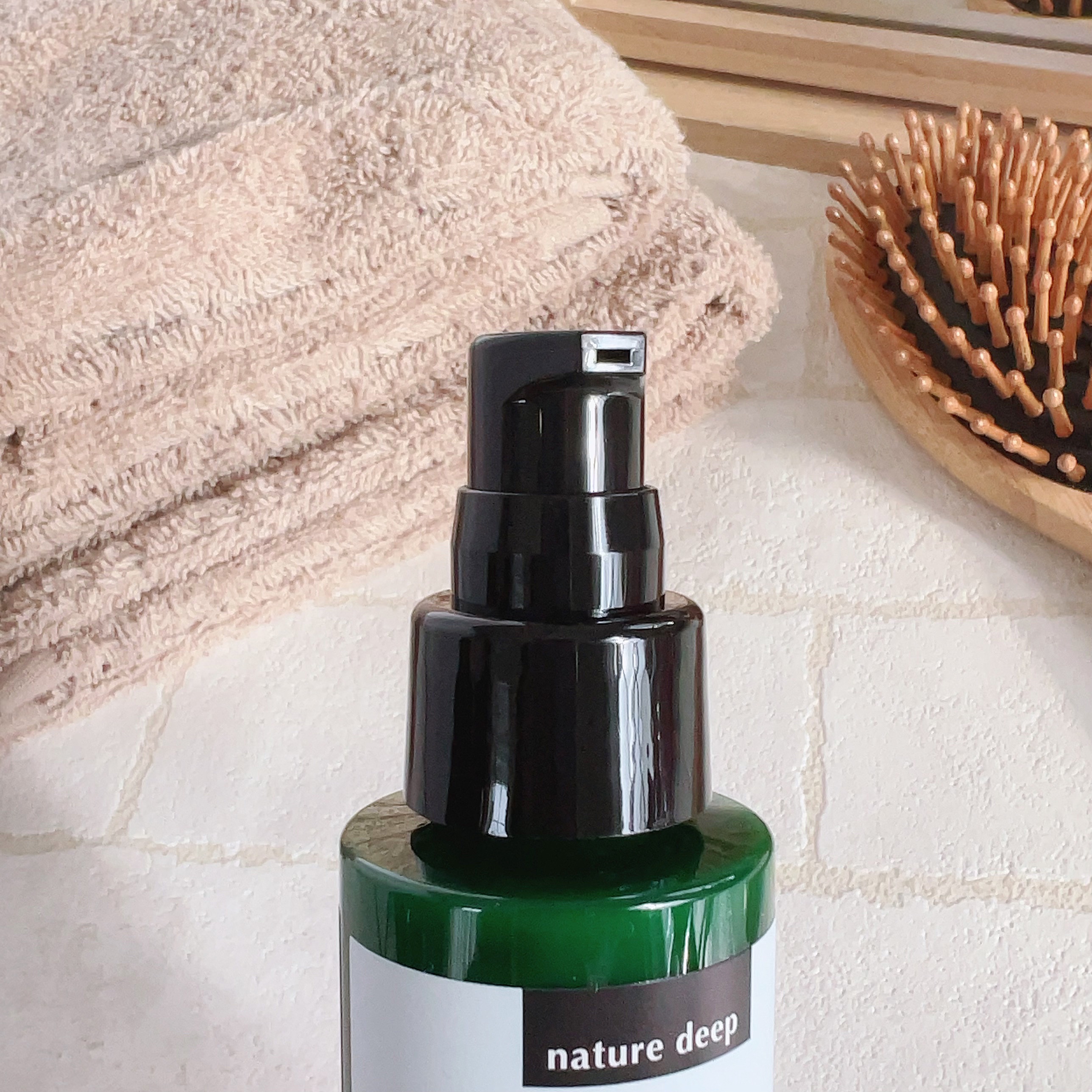 ツヤ髪ミルク/ネイチャーディープ /ヘアミルクを使ったクチコミ（3枚目）