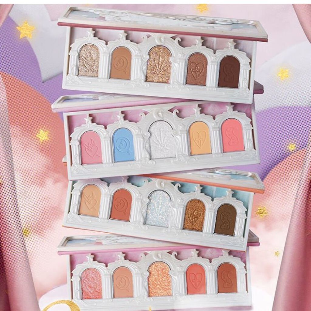 試してみた】ユニコーンシリーズ アイシャドウパレット FlowerKnowsの