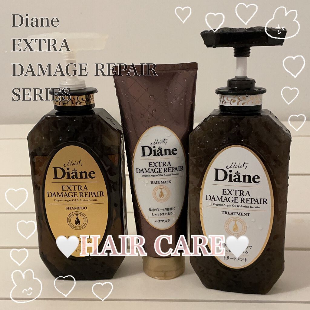 パーフェクトビューティ モイストダイアン エクストラダメージリペア シャンプー/トリートメント/ダイアン/市販シャンプーを使ったクチコミ（1枚目）
