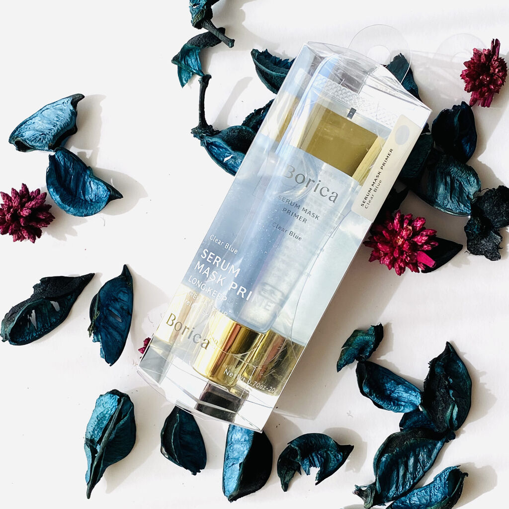 美容液マスクプライマー(クリアブルー)/Borica/化粧下地を使ったクチコミ（1枚目）