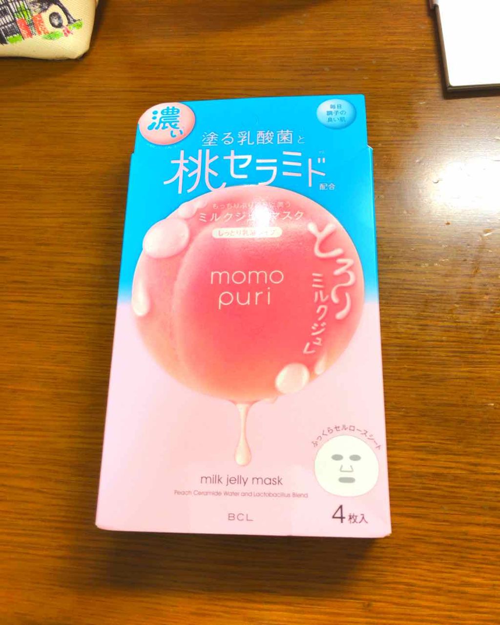 潤い濃密ミルクジュレマスク/ももぷり/シートマスク・パックを使ったクチコミ(1枚目)