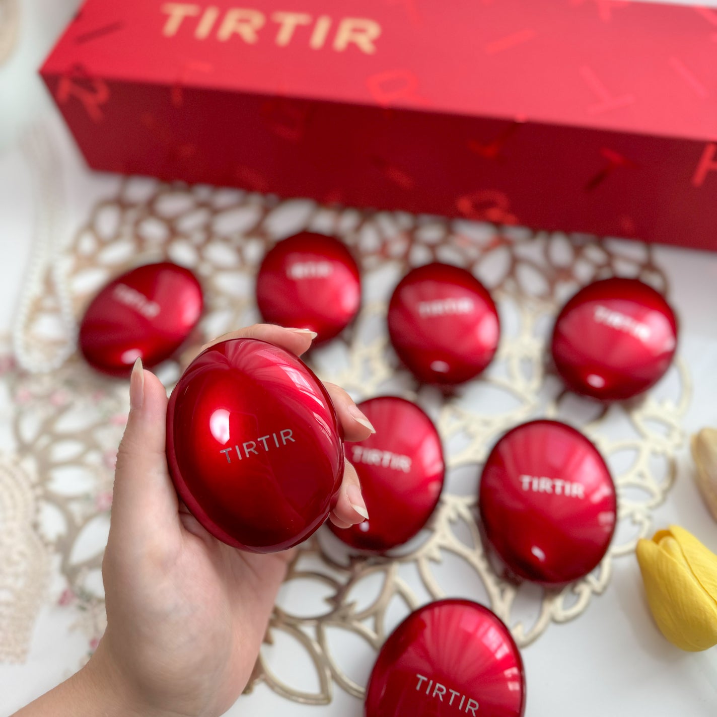 マスク フィット レッド クッション/TIRTIR(ティルティル)/クッションファンデーションを使ったクチコミ(7枚目)